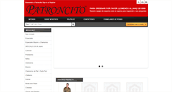 Desktop Screenshot of patroncitousa.com